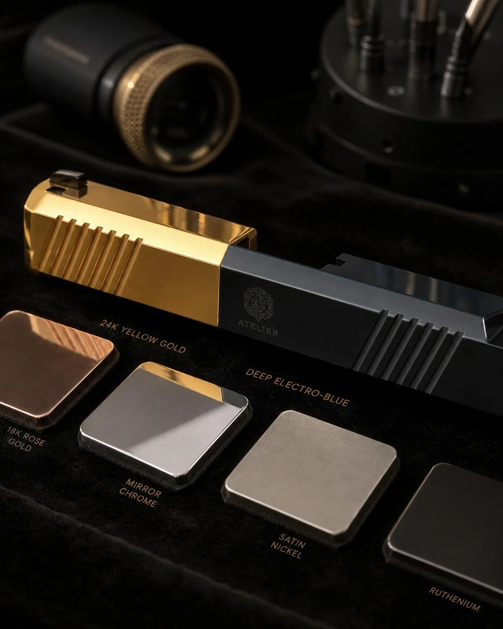 Gold Plating, Chrome & Electro-Bluing — JoShaiiia Atelier