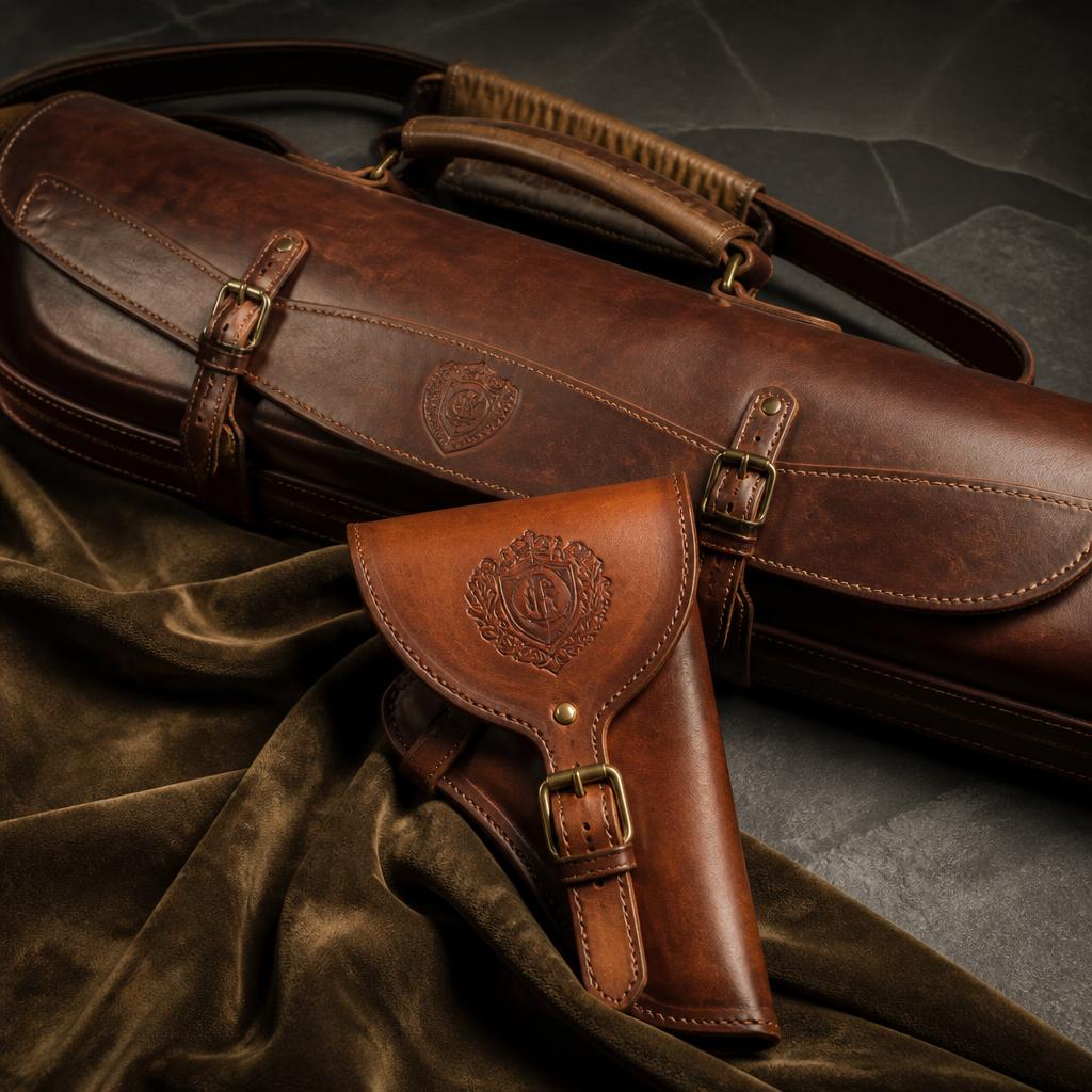 Customised Leather Holsters & Rifle Bags
