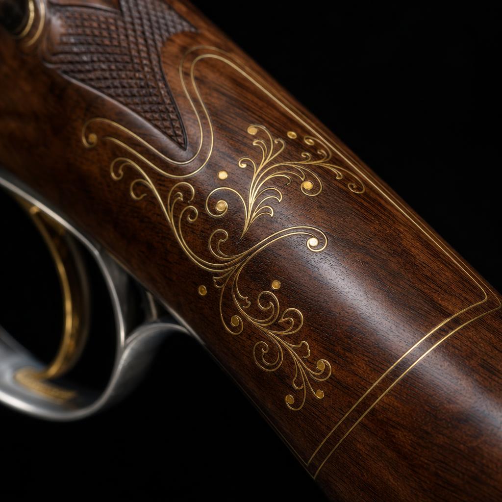 24K Gold Scroll